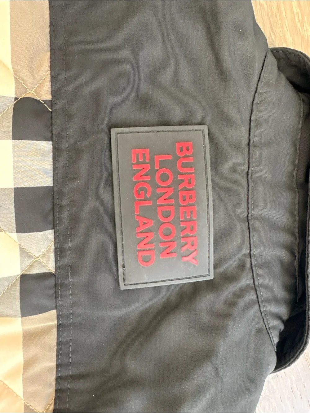 Burberry Kids Renfred Check Quilted Jacket